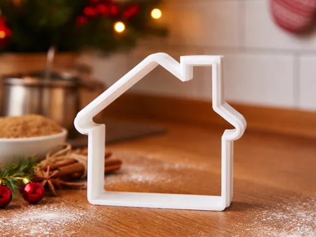 Christmas House Cookie Cutter