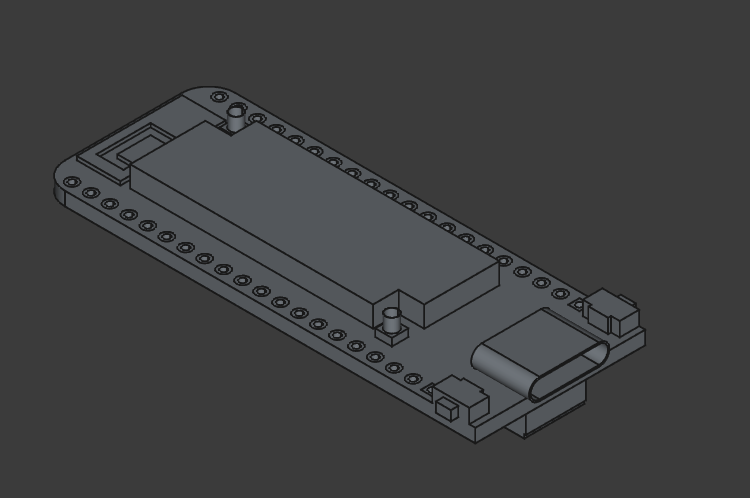 Heltec Wireless Stick Lite(V3) 3D model