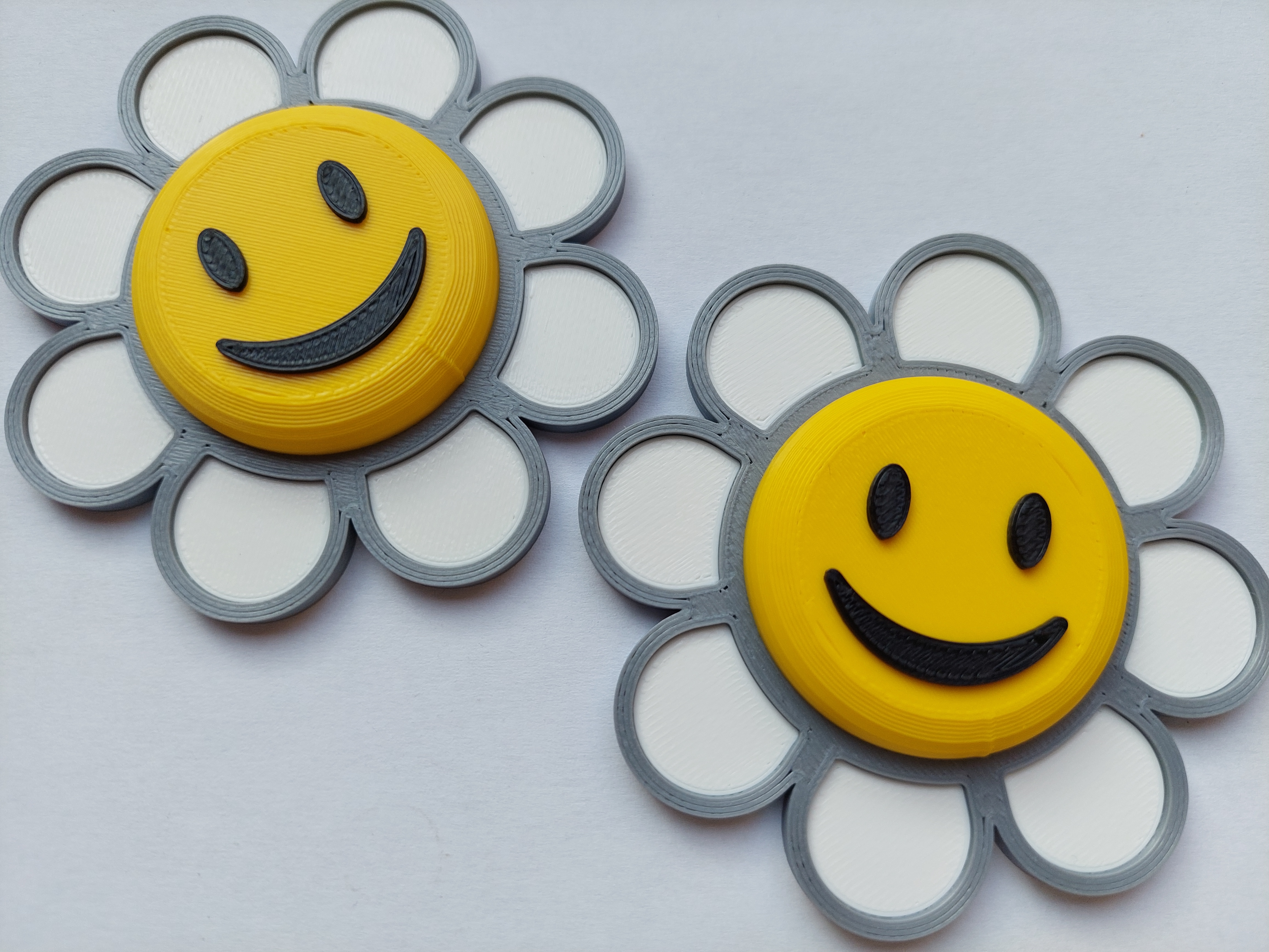 Happy Flowers - Kitchen Magnets 10x2