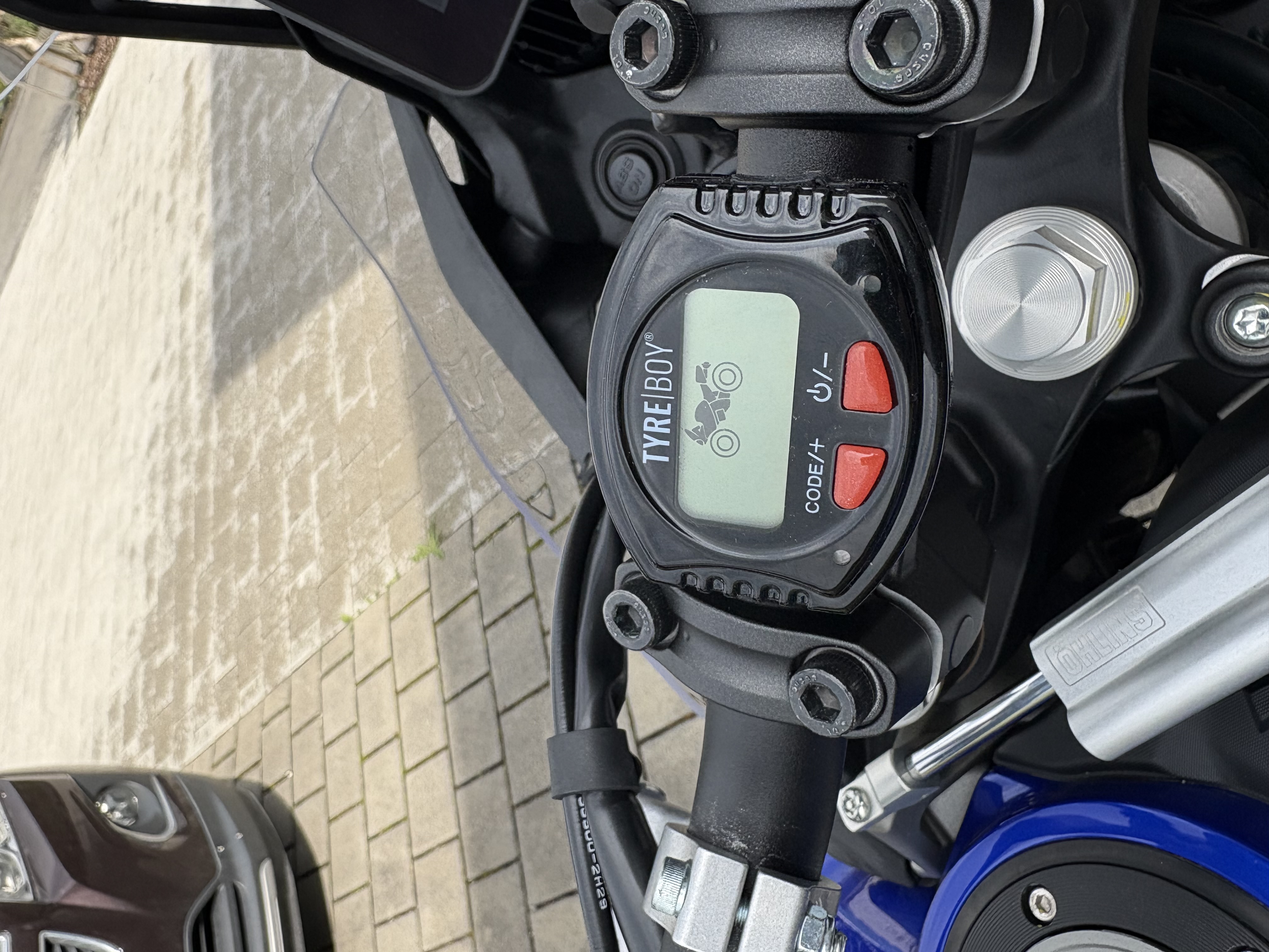 Tyreboy Basisplatte für Lenker 28.6mm (Tenere)+ 22mm Honda CRF300