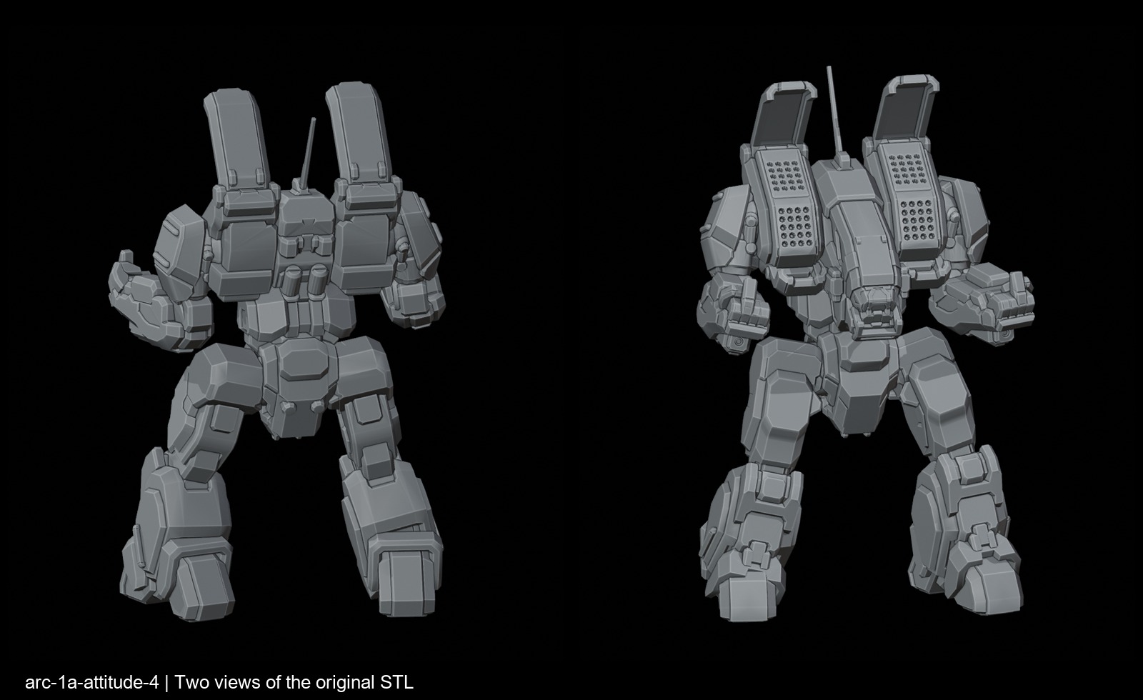 ARC-1A Archer 42 Bird Salute for Battletech | Syllogy