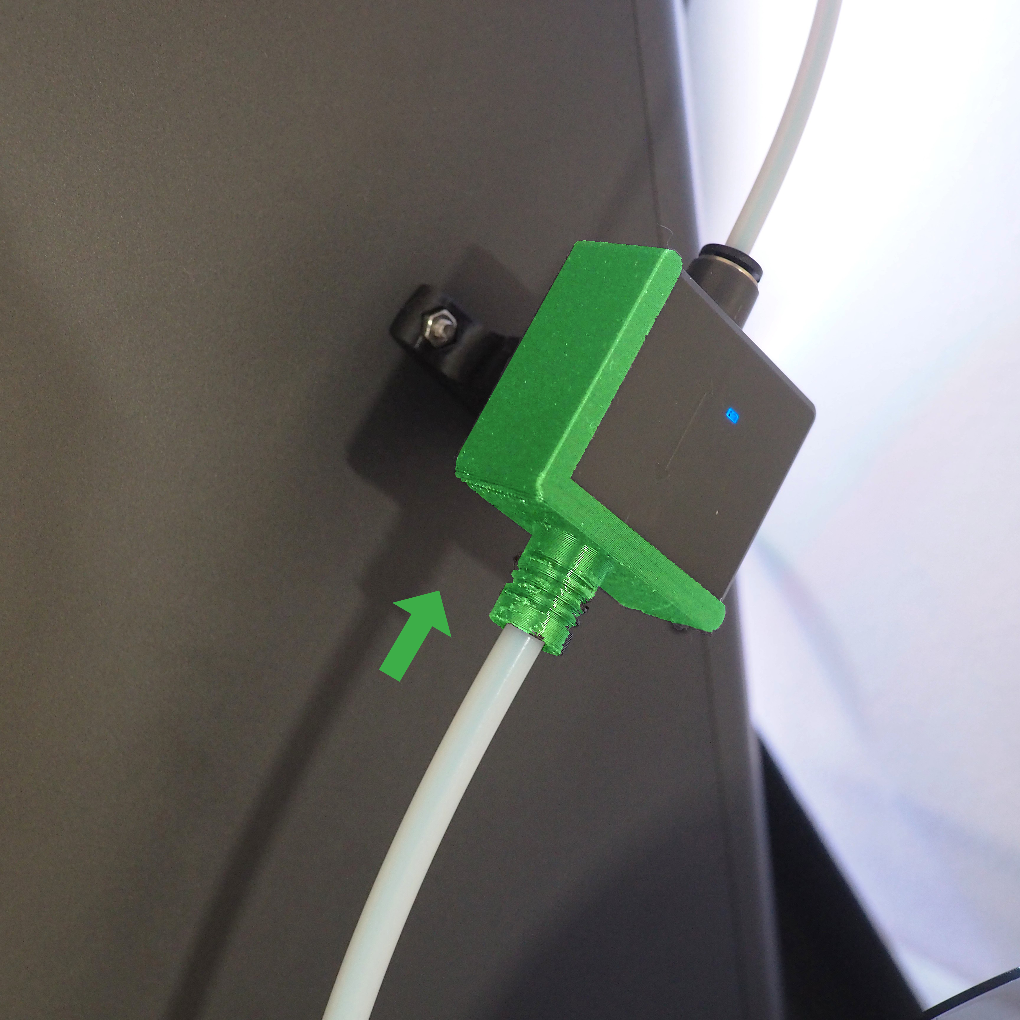 Tube Guide for the Runout sensor hinge of the Elegoo Centauri Carbon