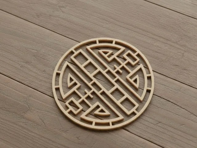 Coffee, the, tea or drink Asian style coaster