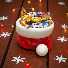 Santa Hat Bowl: Festive Candy and Trinket Holder