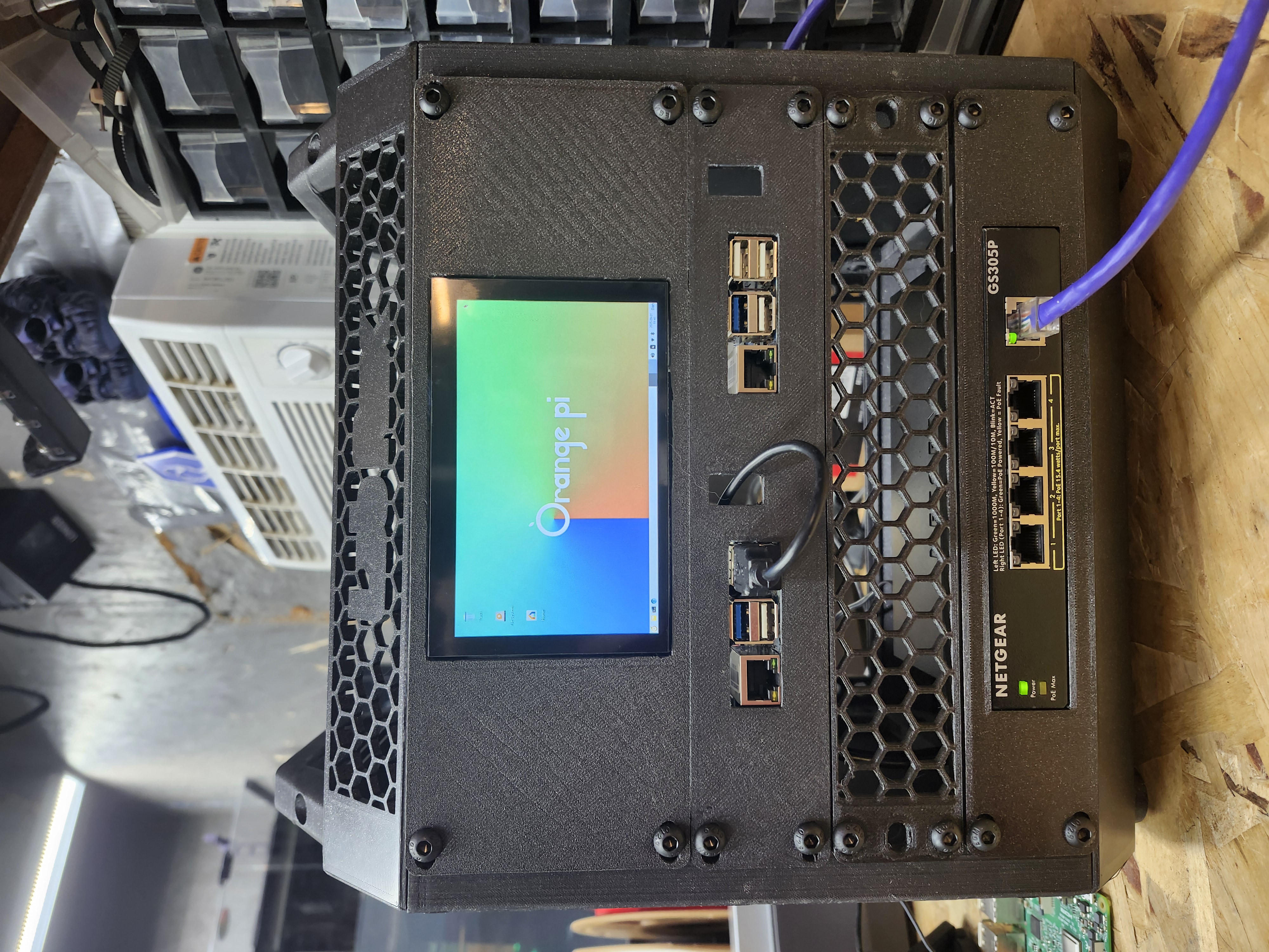 10 inch 2u mount for BTT HDMI5