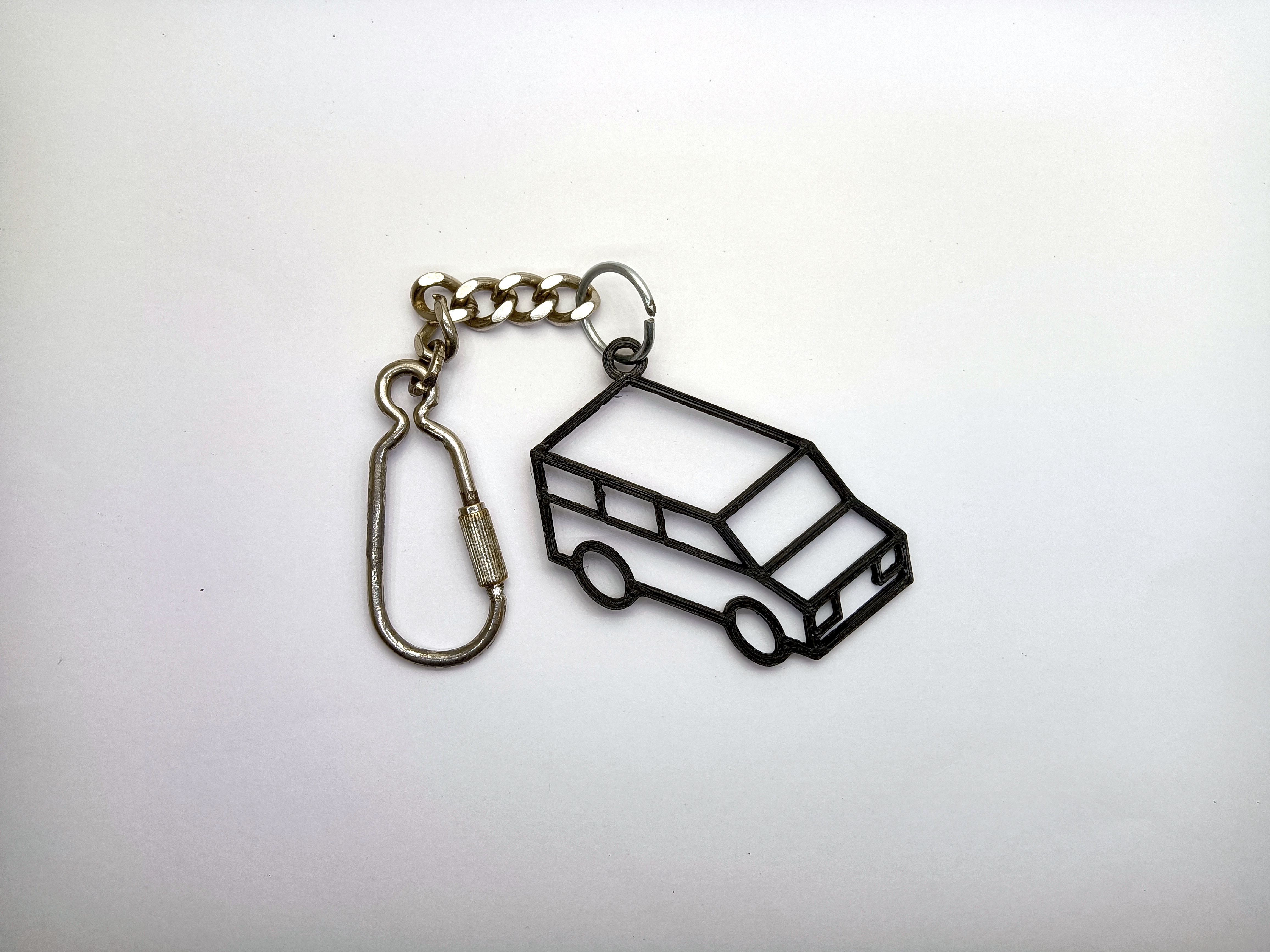 Miniatura 2 do modelo 3D Van - isometric keychain