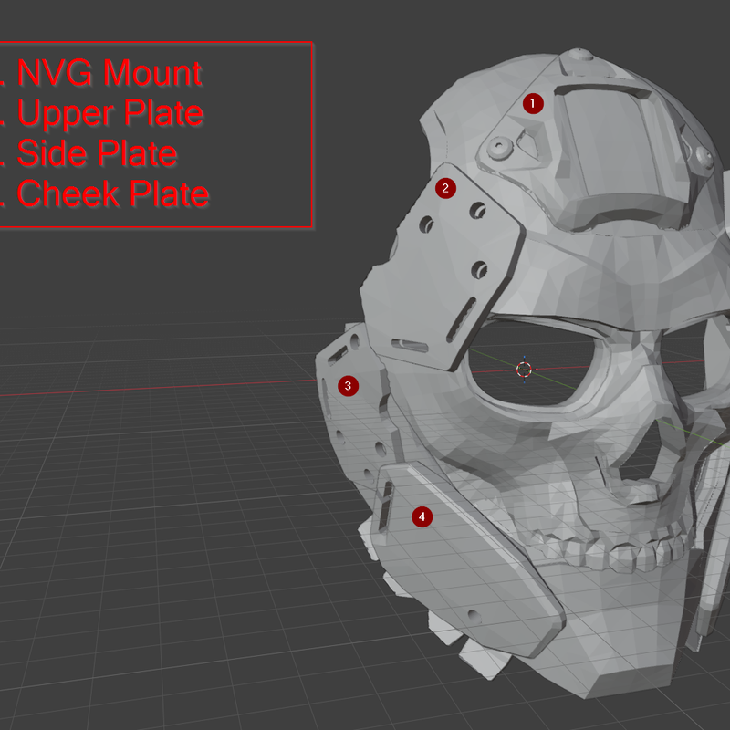 Ghost Nomad Operator Mask [Modern Warfare 4] by FaboElChapo | Download ...