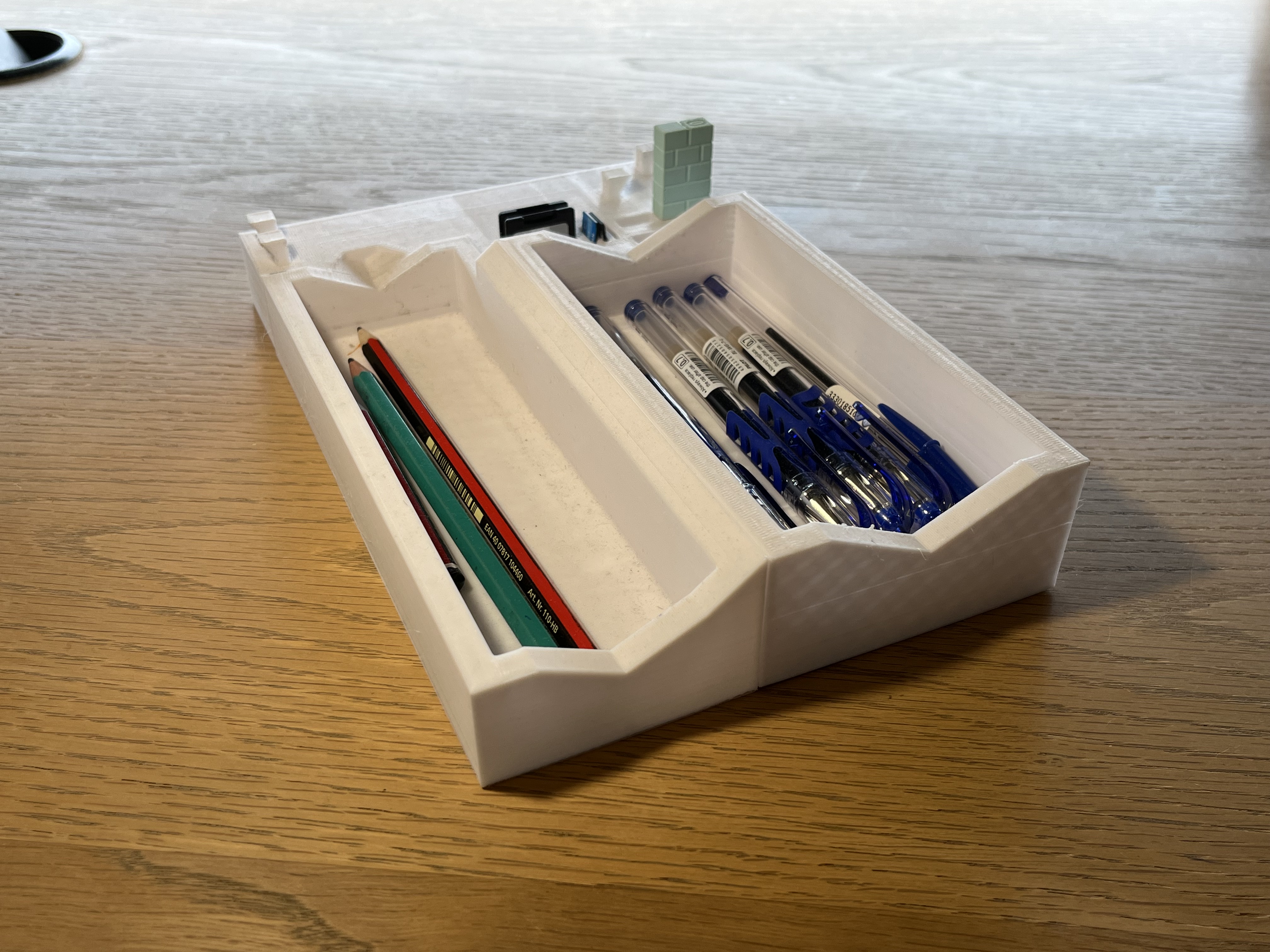 DeskOrganiser Bundle for Pens, Pencils and Media Storage devices