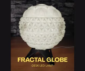 FRACTAL GLOBE LAMP