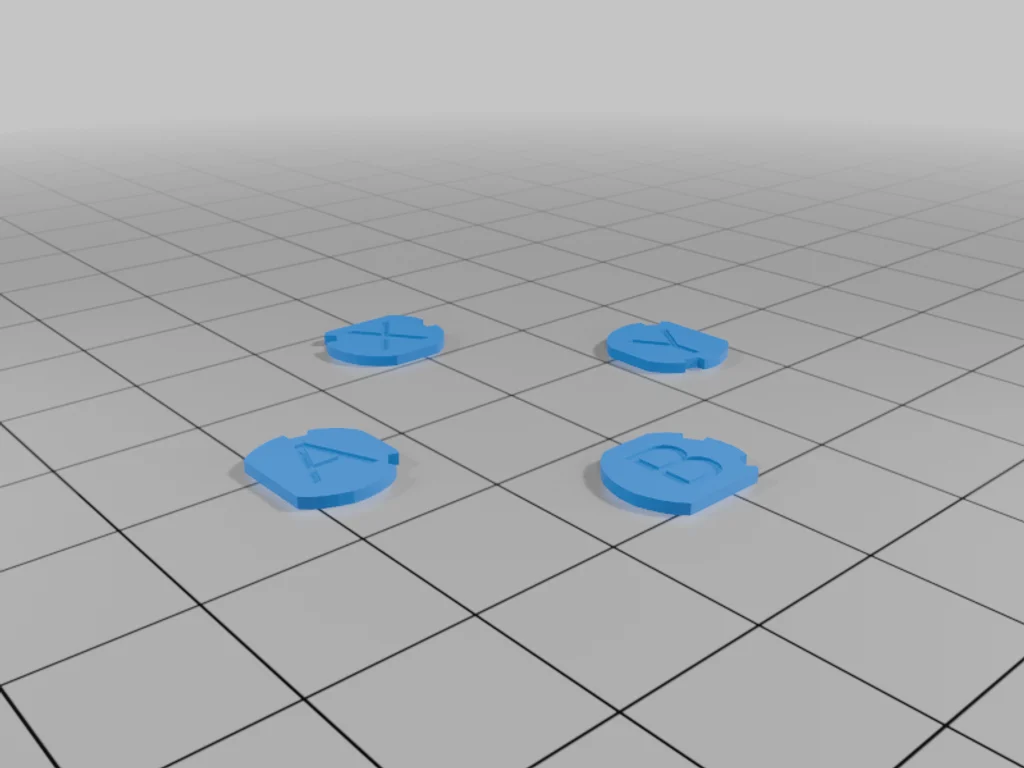 Nintendo 2DS ABXY Button Spacers