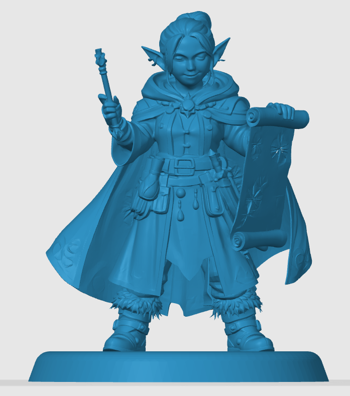 Miniatura 5 do modelo 3D Gnome Wizard