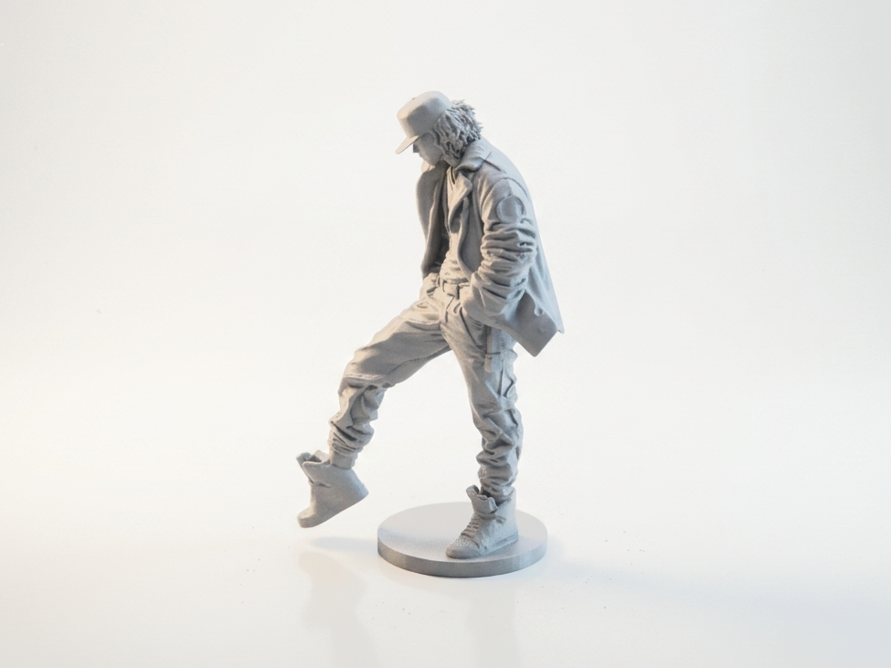 Street MJ Dancing Figurine Street Style 3D Printable
