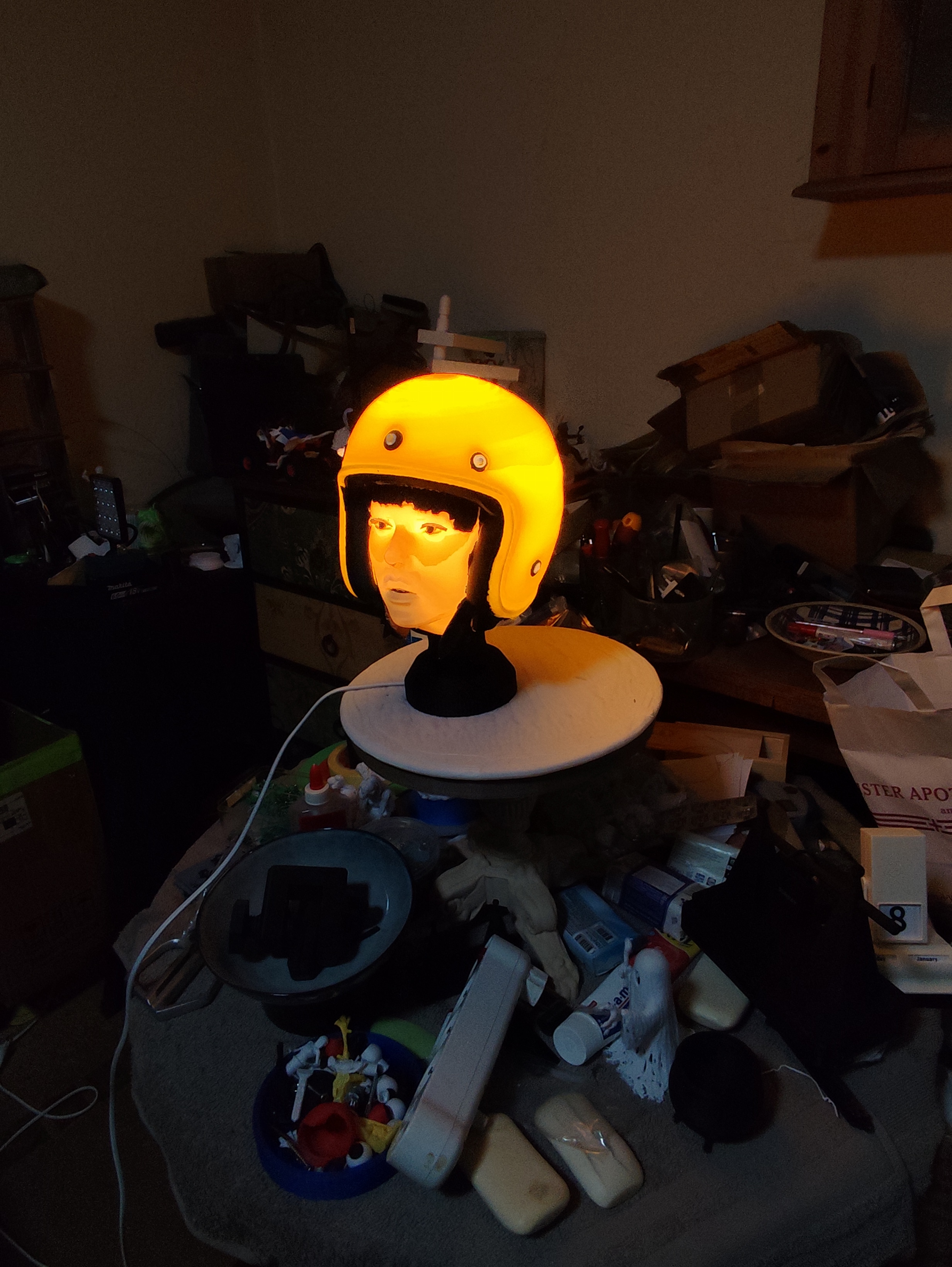 Biker chick bedside lamp — thumbnail 10