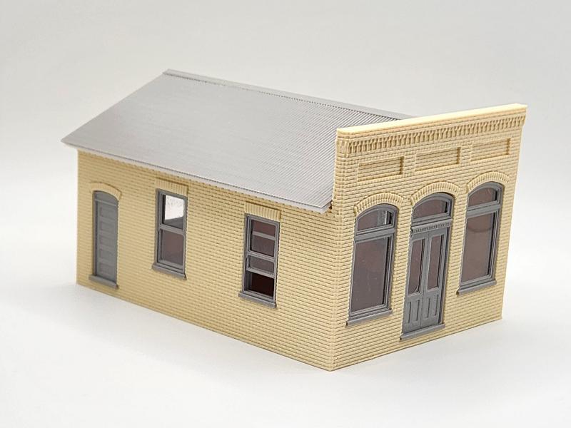 HO Scale Small Town Bank