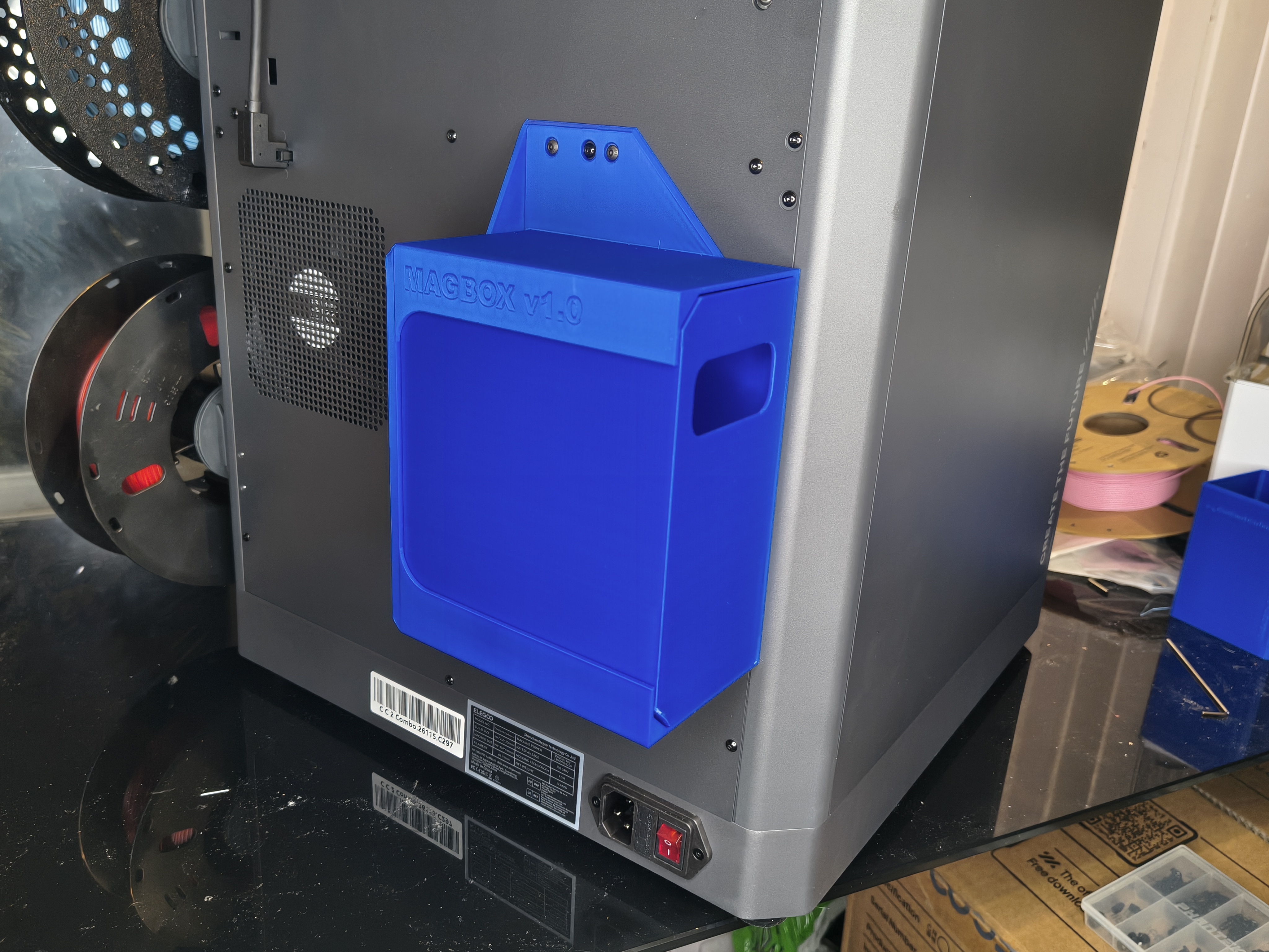 Elegoo Centauri Carbon 2 waste chute
