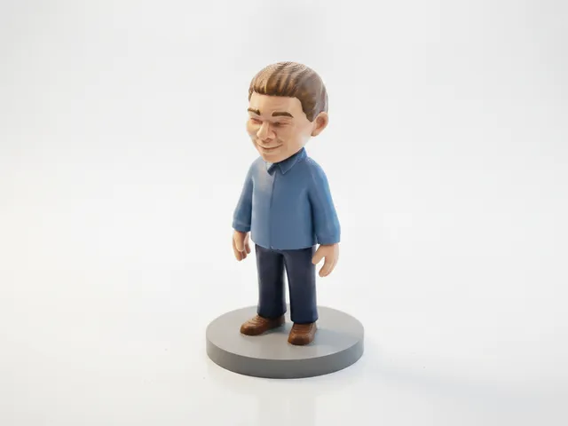 Nelson Mandela Figurine Celebrity 3D Printable