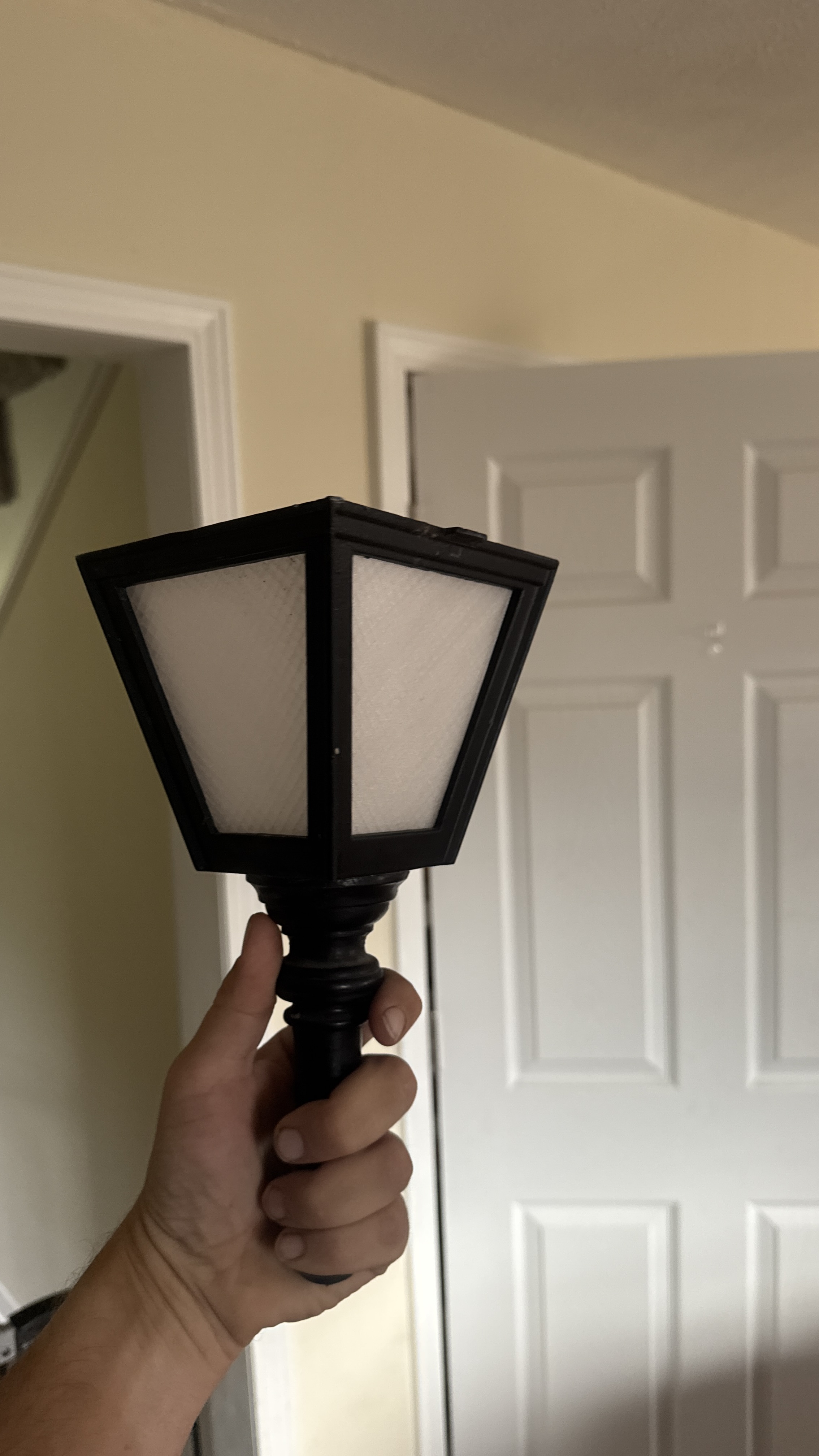 Panels for outdoor light fixtures replaces glass