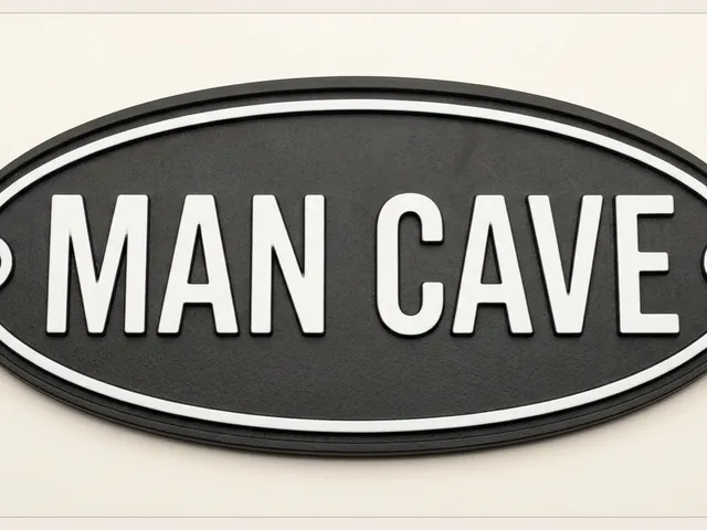 Man cave sign