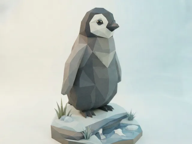Low Poly Penguin