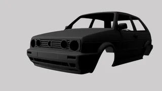 Golf II GTI 1:18 body