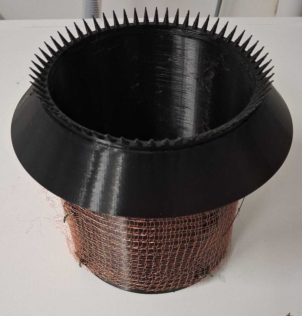 Parametric Snail Fence 2 (diameter 120 mm)