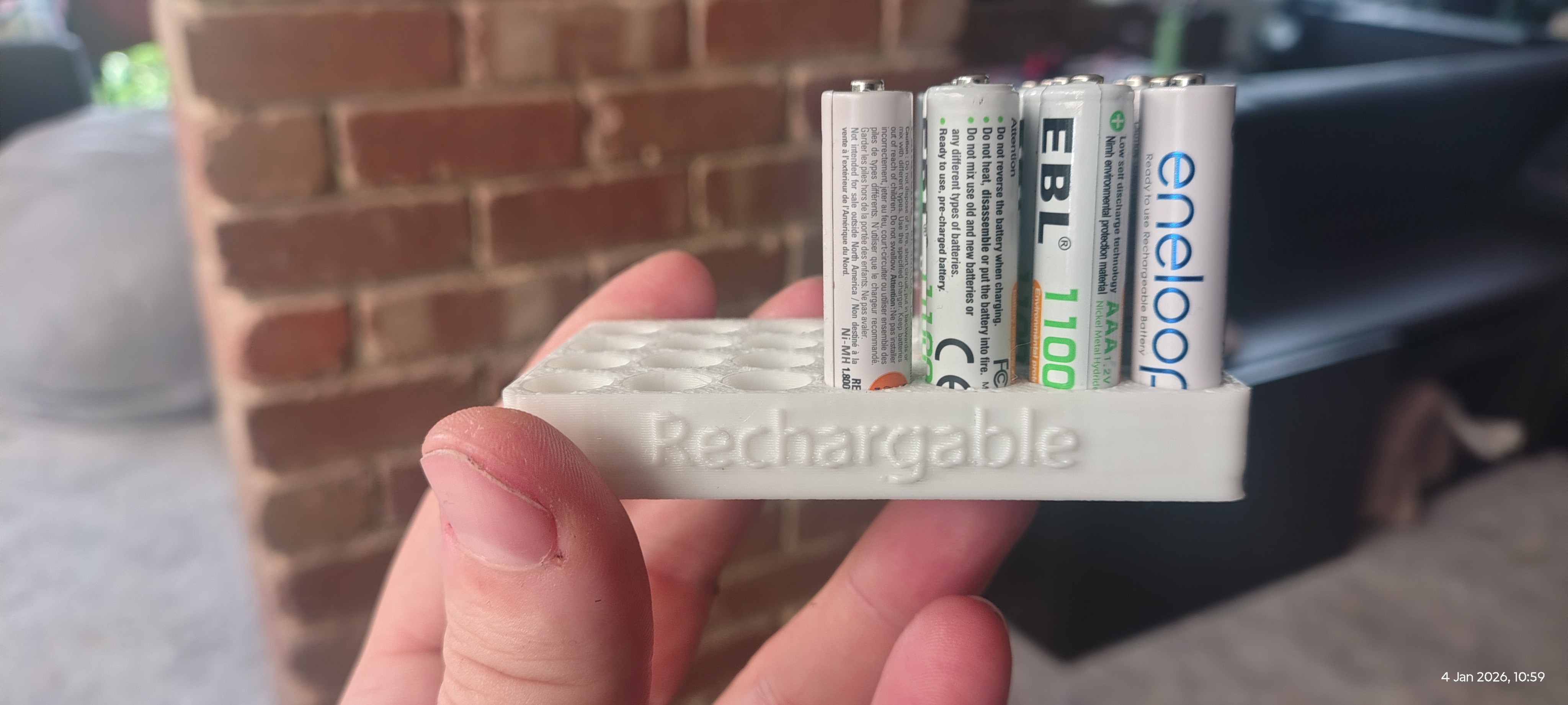 AAA Battery Holder