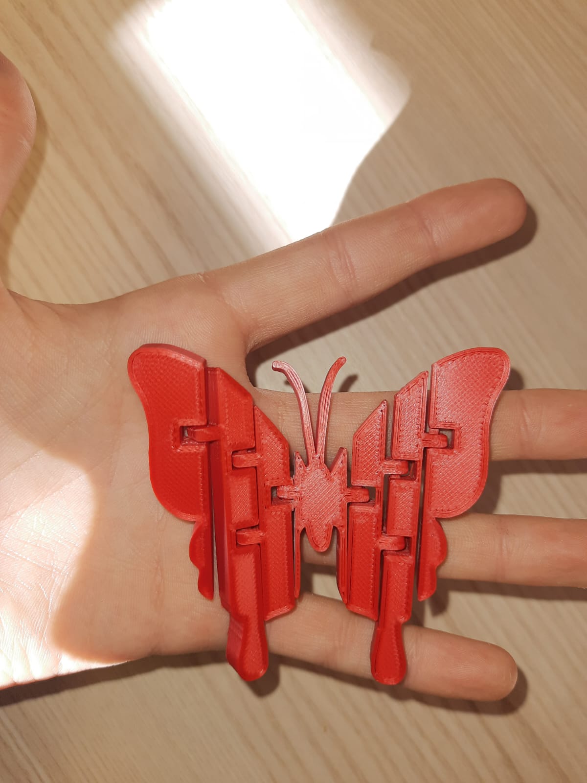 Miniatura 2 do modelo 3D Flexi Butterfly