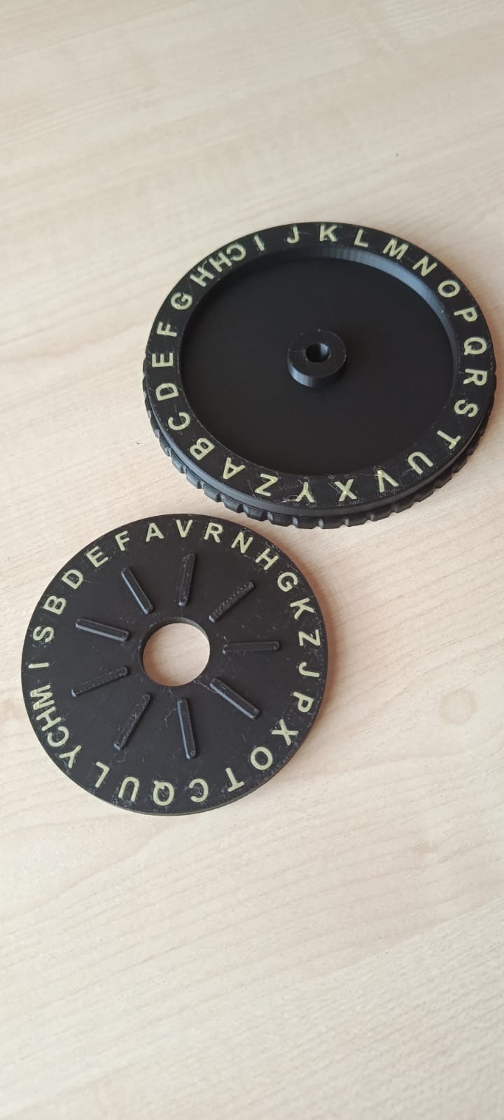 Miniatura 2 do modelo 3D Mechanical Cipher Disk