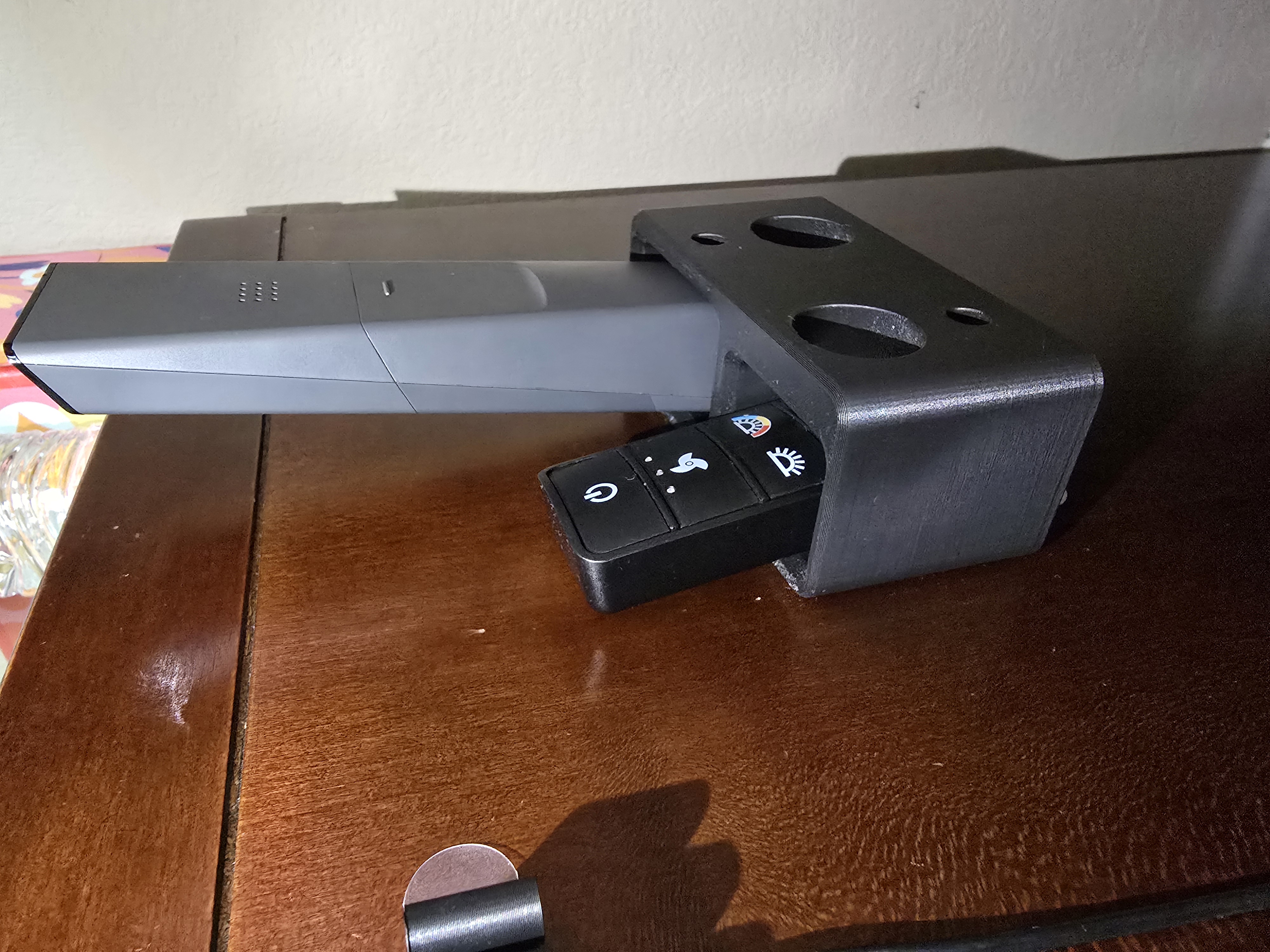 Nightstand Remote Holder – Bedside Organizer Mount