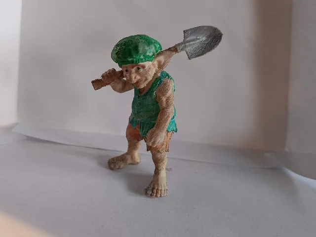 Goblin with a shovel