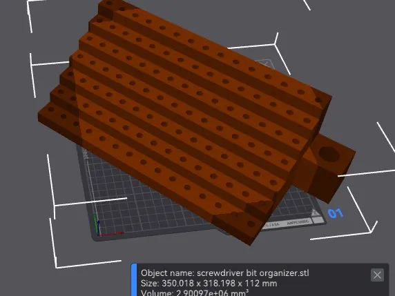 screwdriver bit organizer