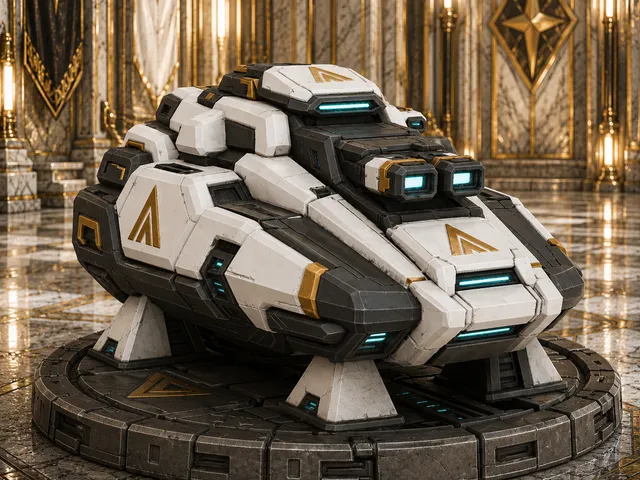 Vorrakai Frontiers – Meridian Dominion – Whitewall Grav-Tankette (SciFi 3D Printable Miniature STL)