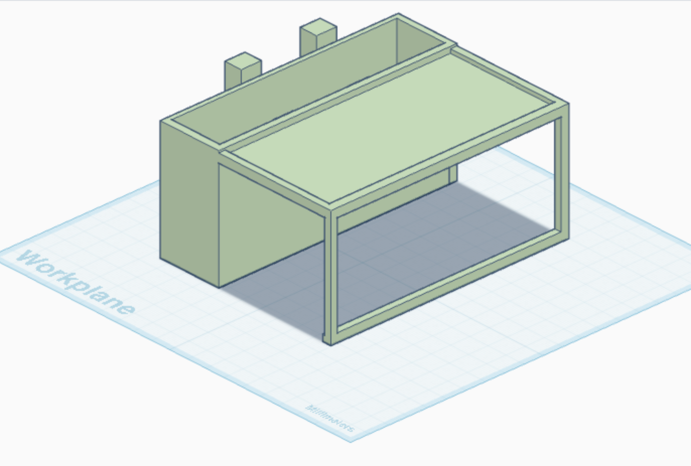 arm rest with pocket and hanger 3D model by phr0g83