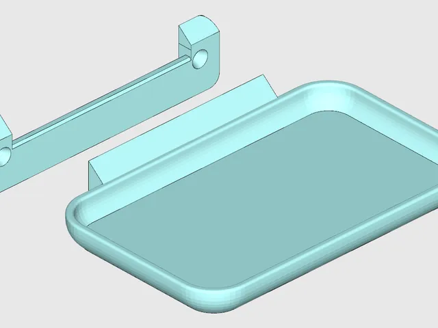 sponge/soap holder wallmount