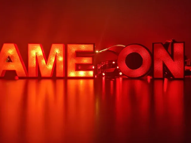 LED sign GAME ON