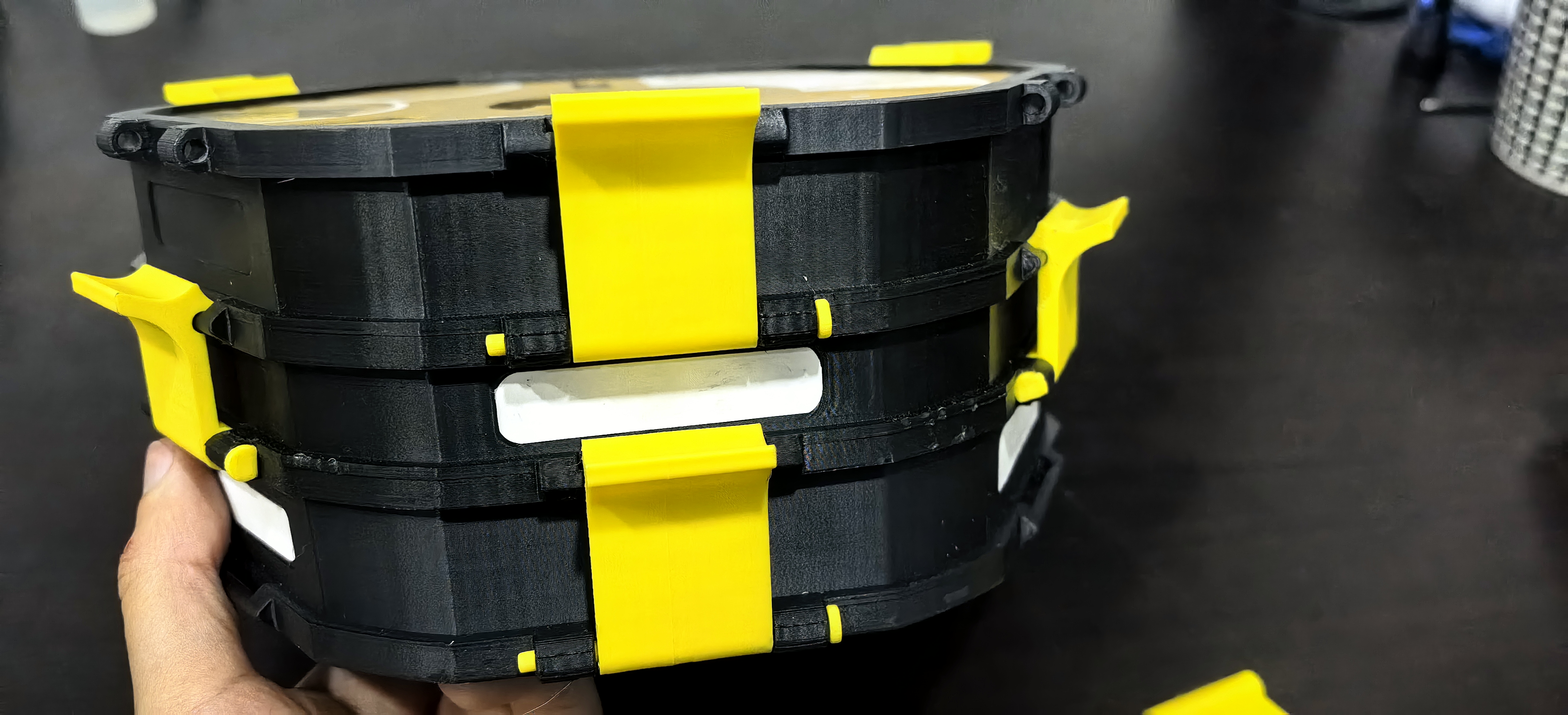 Recycled Spool Storage Box (Stackable System) | Caja de Almacenamiento Reciclada (Sistema Apilable) — thumbnail 6