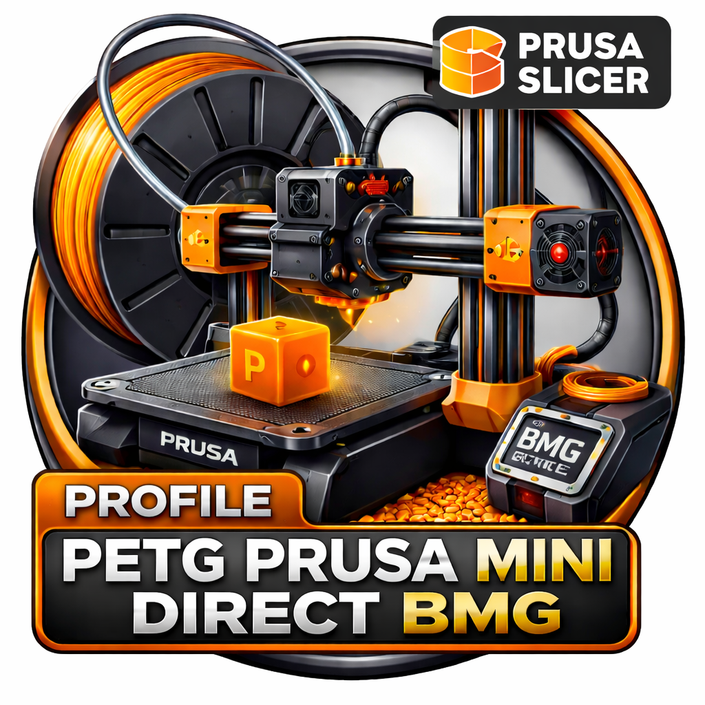 profile petg PRUSA MINI UPGRADE bmg direct 3dbenchy 3D model