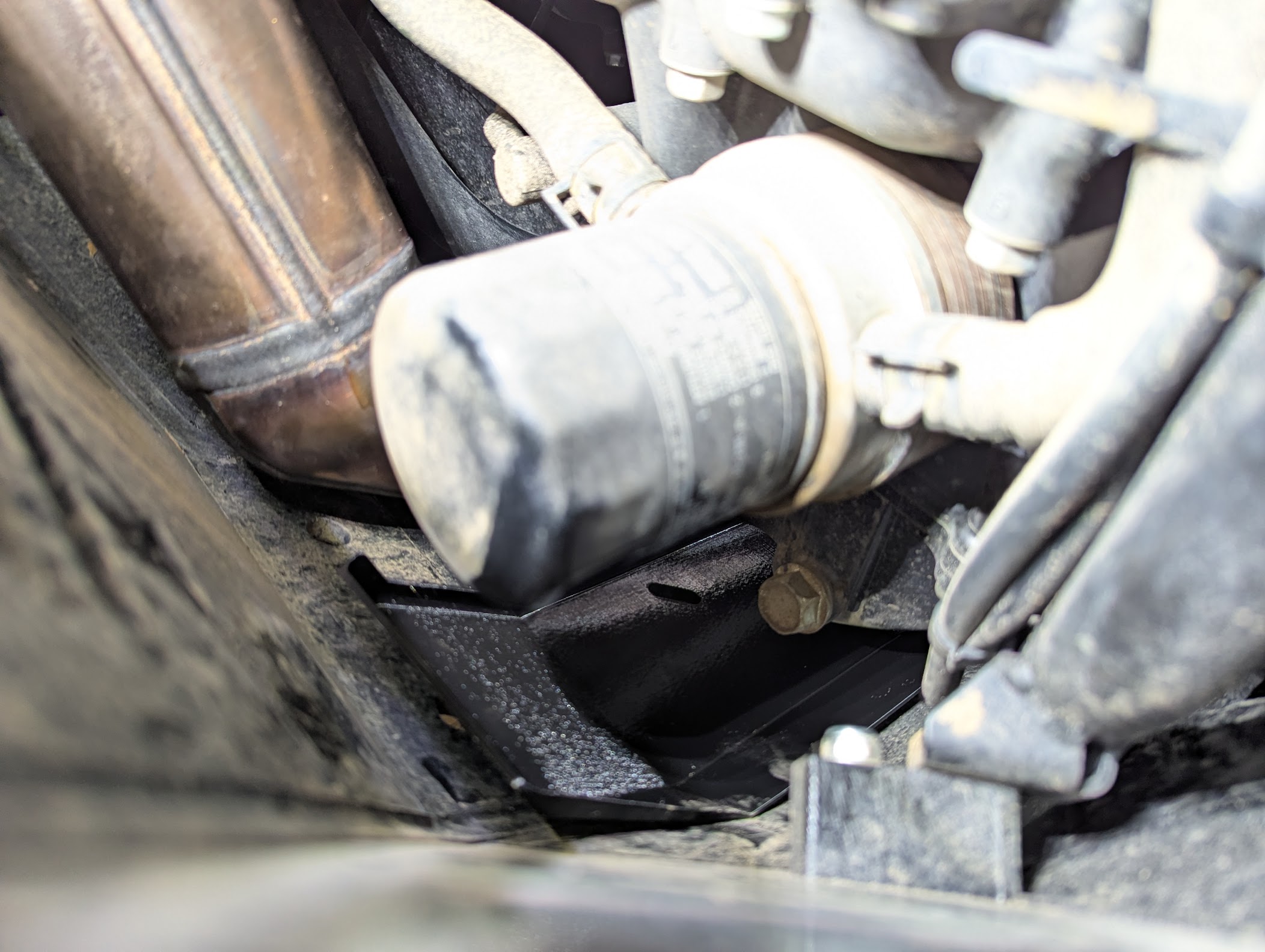 Tenere 700 / AXP skid plate oil drain catch funel