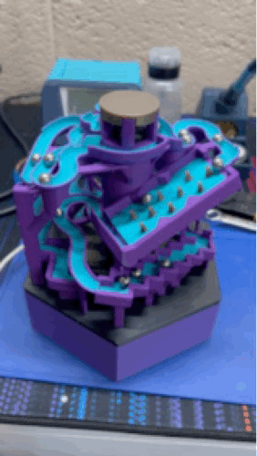 Apex Marble Machine Motorized Base (NEMA 17)