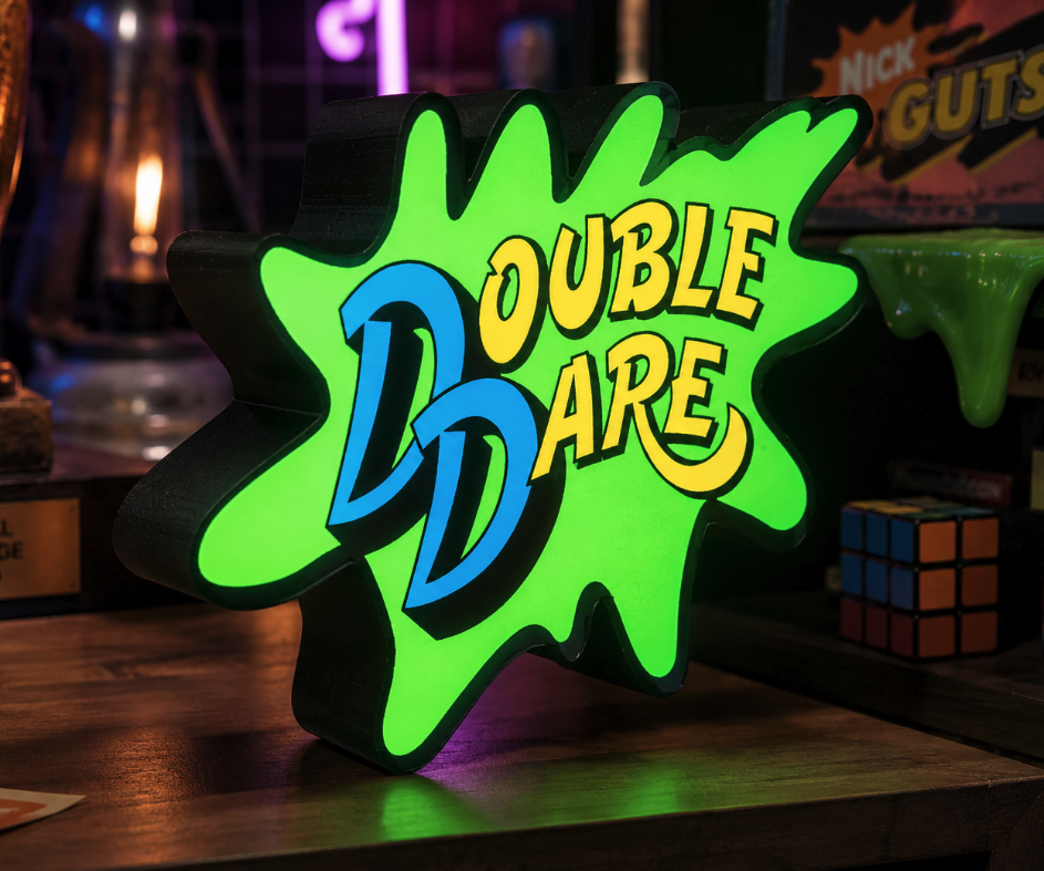 Double Dare Nickelodeon LED Lightbox | Multicolor 3D Printable 3MF