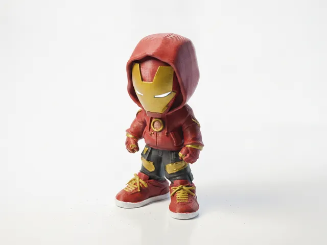 Chibi Street Ironman Figurine Superhero 3D Printable