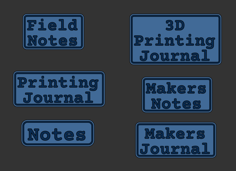 Notebook Labels