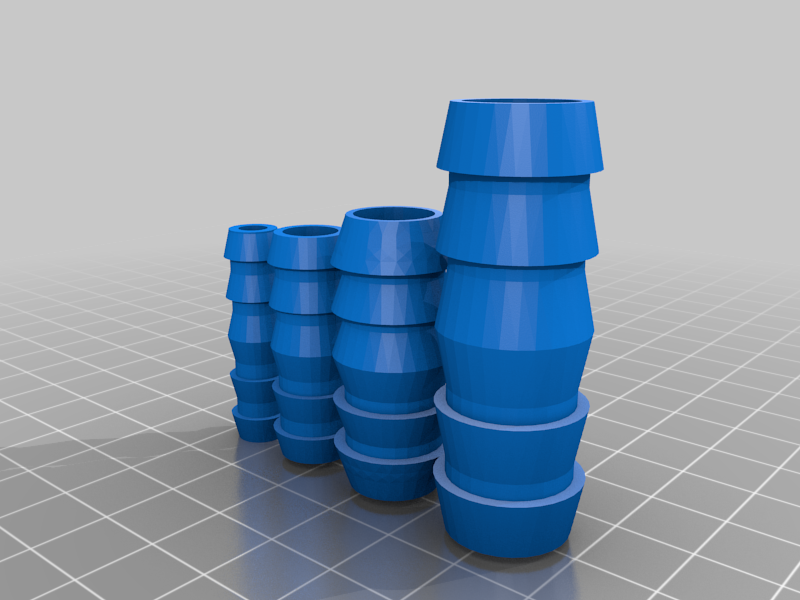 0.2" - 0.5" ID Barb Fittings