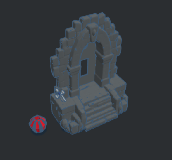 Ancient Realm Portal Light Switch Cover