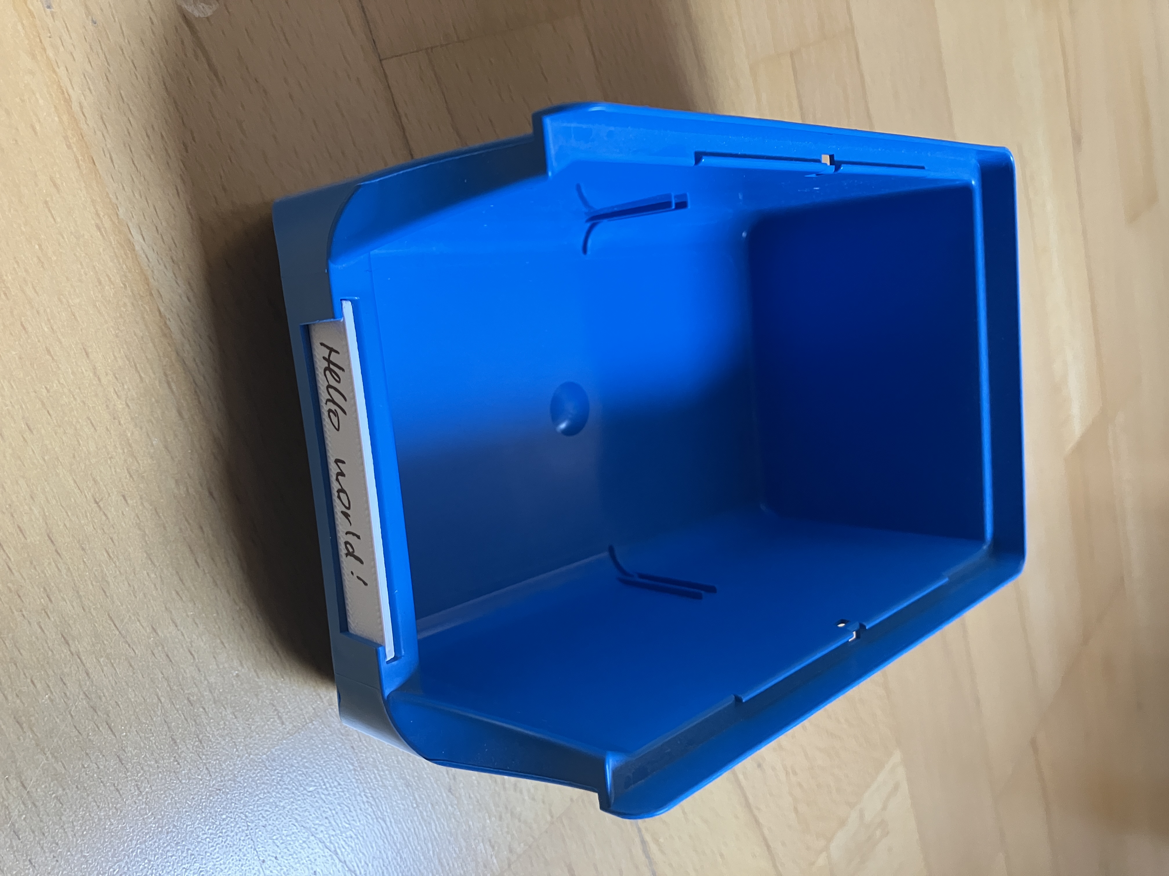reusable Aldi Süd Workzone big sorting box label (f3d, 3mf)/ wiederverwendbare Aldi Süd Workzone Sortierbox Label (f3d, 3mf)