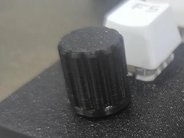 Fluted Knob 15mm (6mm D-Shaft / Round Shaft)
