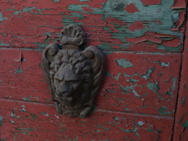 Lion Door Decoration (photogrammetry)