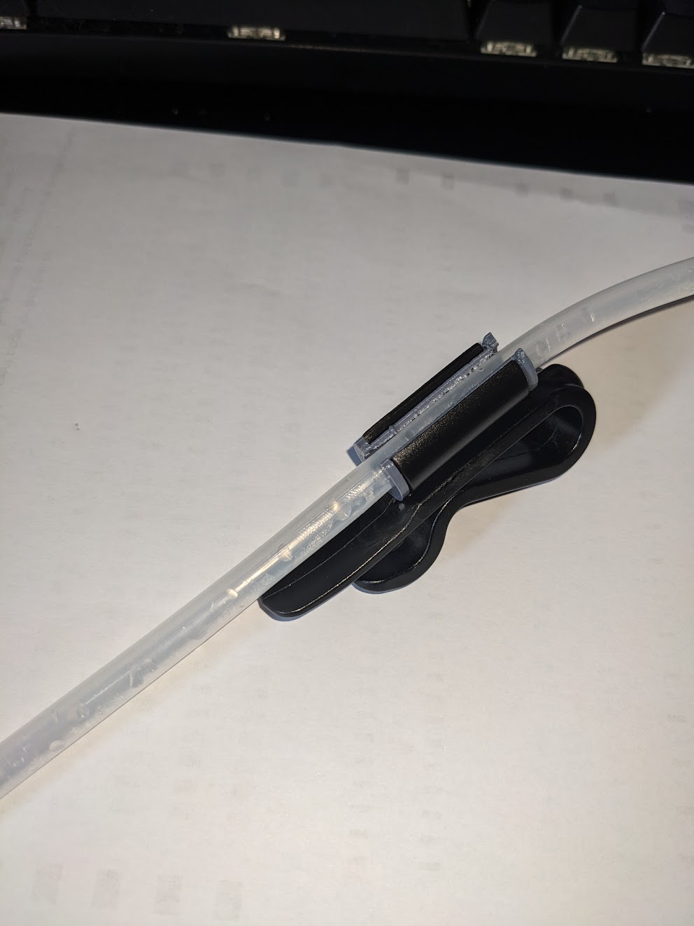 Siphon Clamp adapter to support 8mm OD tubing