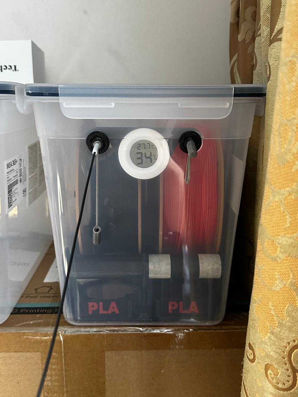 Remix - Filament Spool Drybox – Ikea 365+ – Fitted for V3 KE - with Indonesian Parts Links