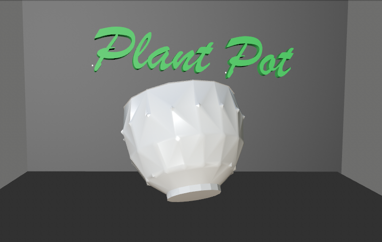 Plant pot  vase, Vase mode  - Elasly design  Collection